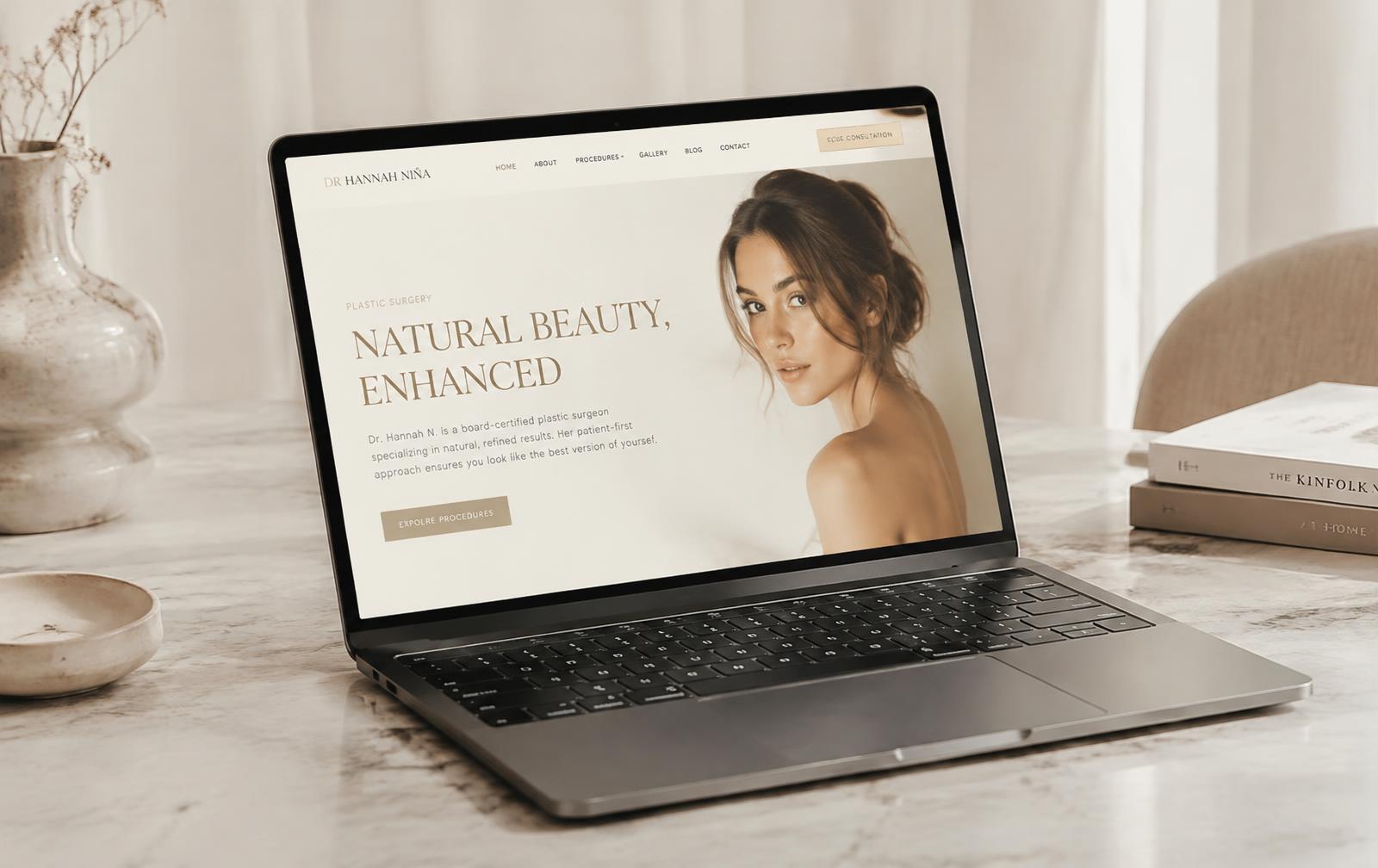 Riccio Plastic Surgery website preview
